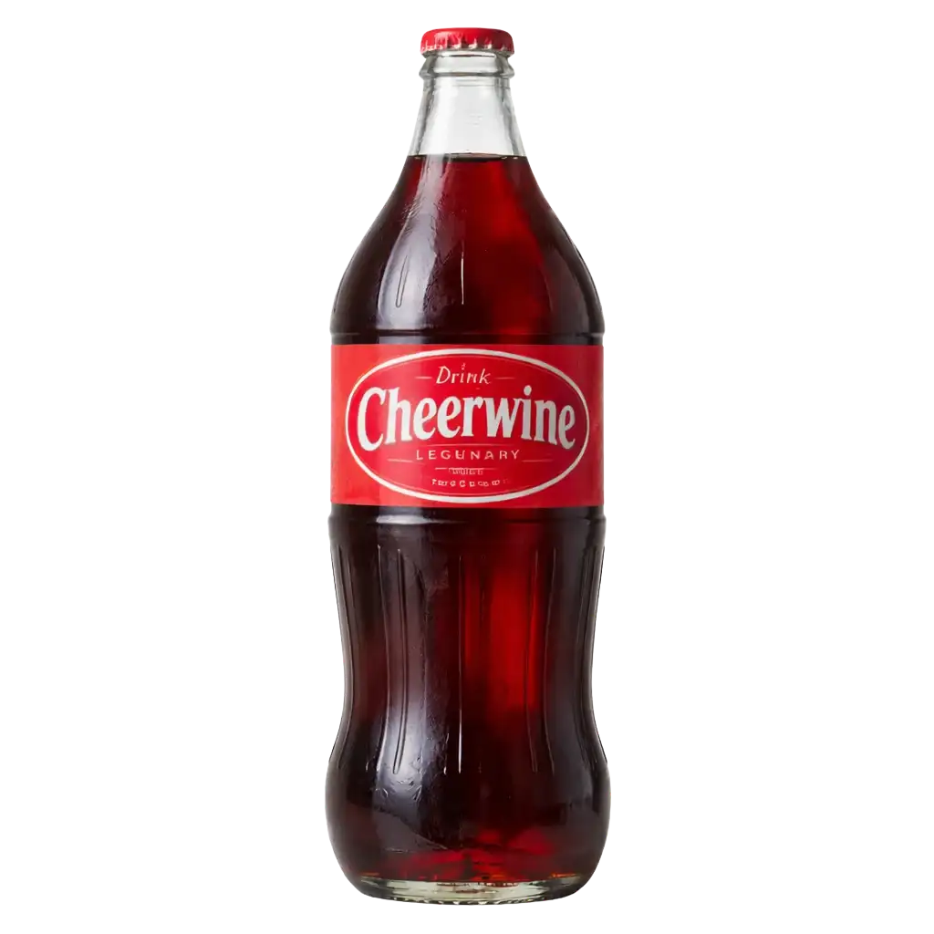 Cheerwine bottle (Large)