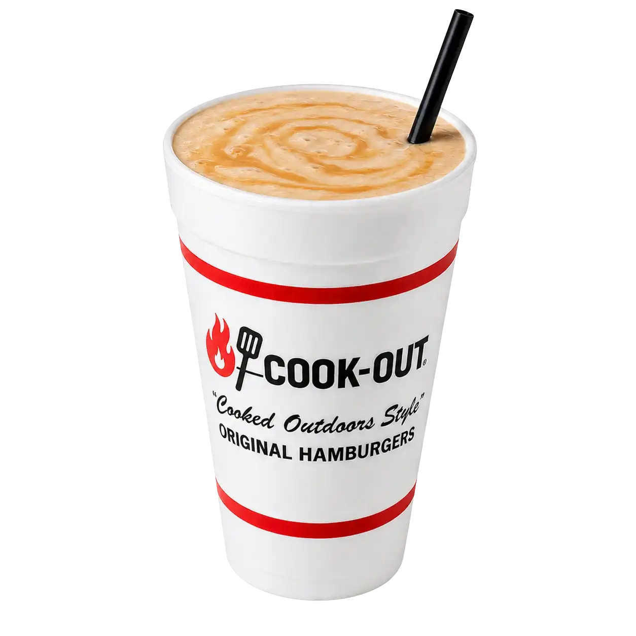 Cookout Caramel Milkshake