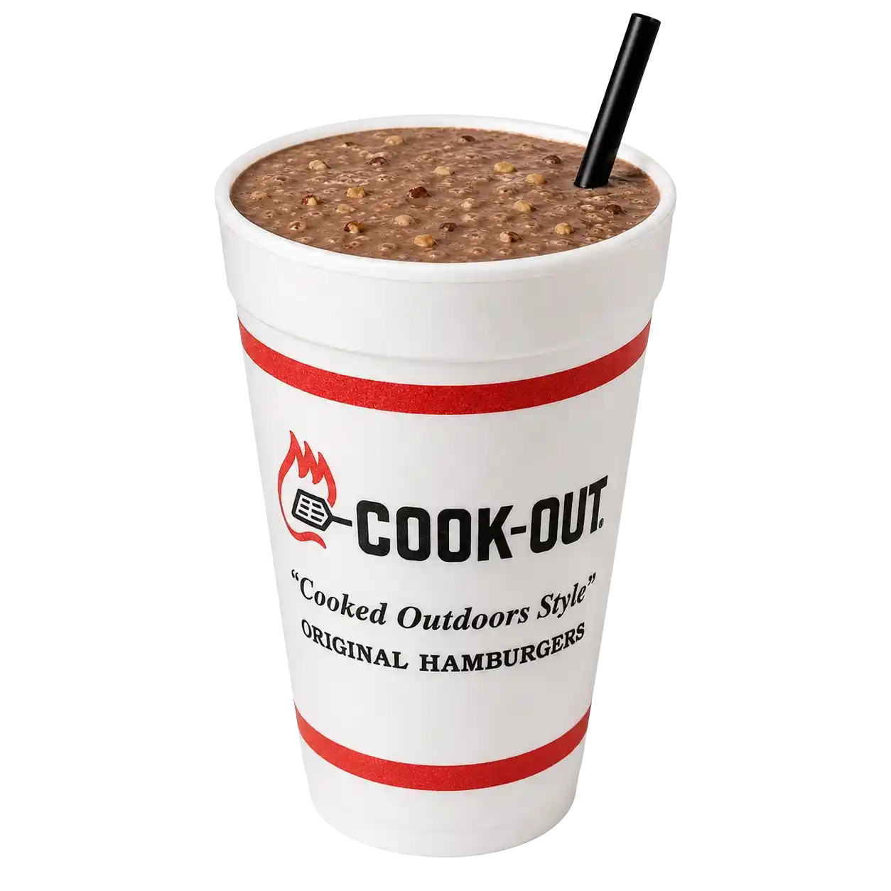 Cookout Chocolate Nut Milkshake