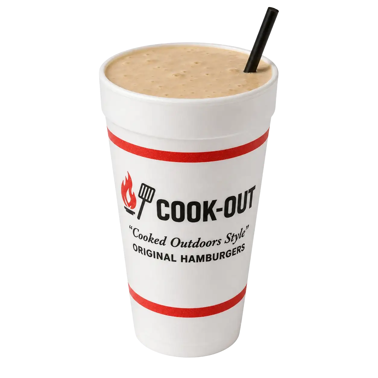 Cookout Fresh Peanut Butter Milkshake