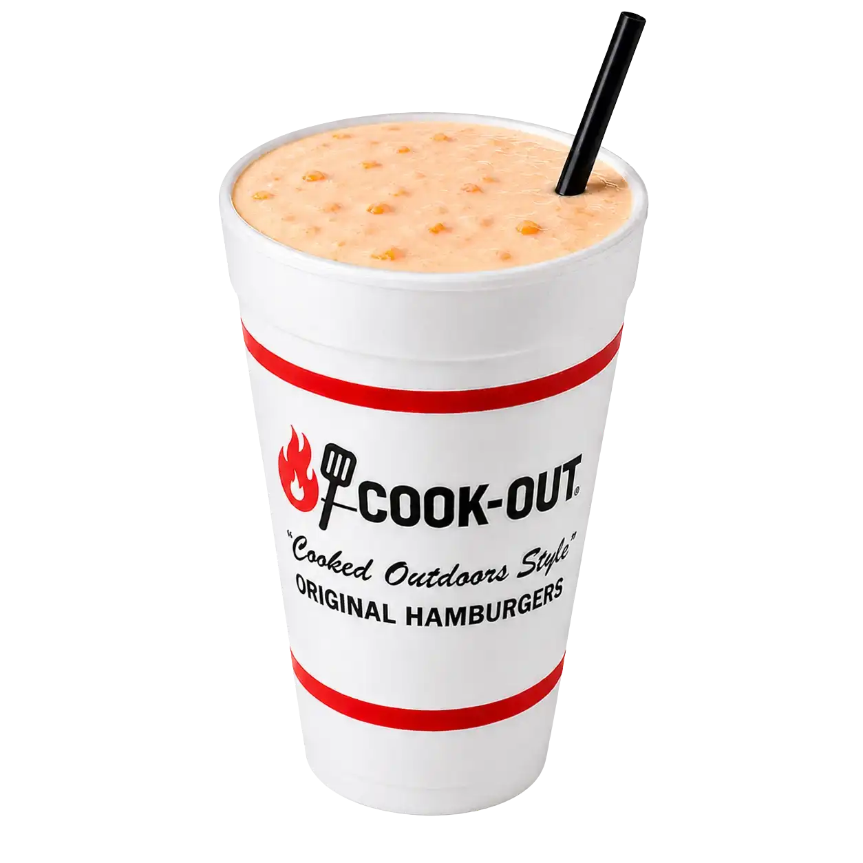 Cookout Peach Milkshake