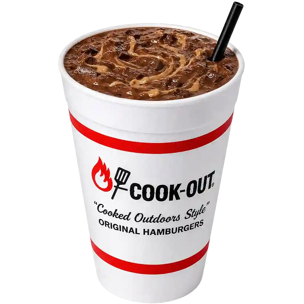 Cookout Peanut Butter Fudge Milkshake