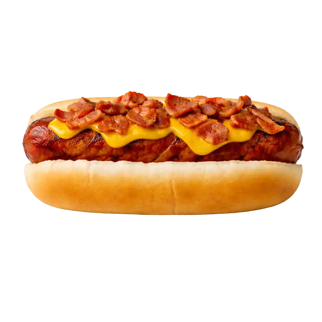 Cookout Bacon Cheddar Hot Dog