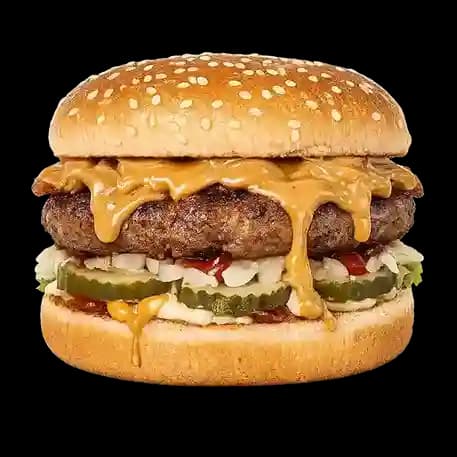 Cookout's Peanut Butter Burger