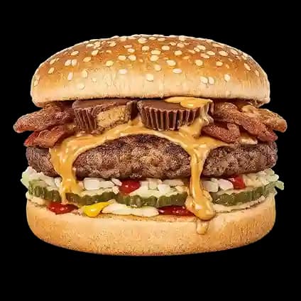 Cookout's Peanut Butter Paradise Burger