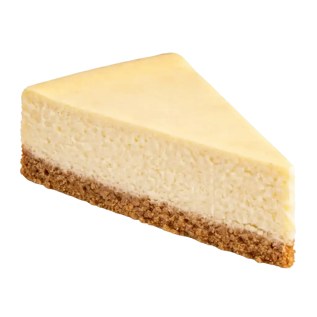 Cookout's Plain Cheesecake Slice