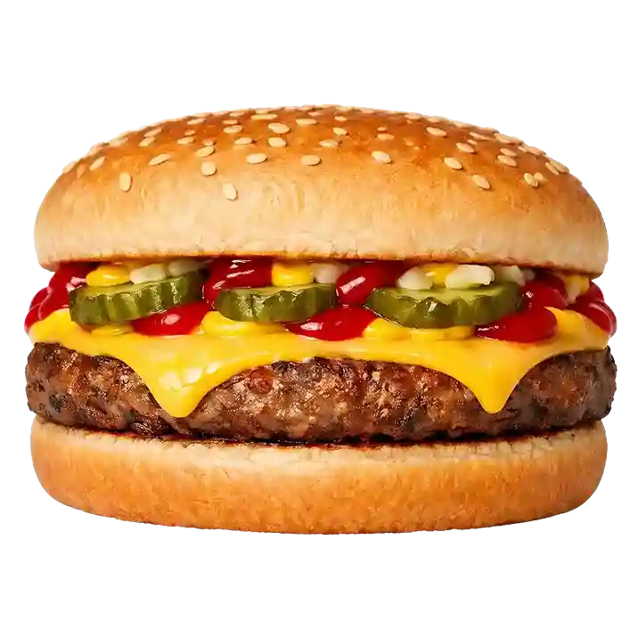 Regular Cookout Cheddar Style Hamburger