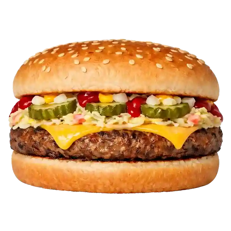 Regular Cookout House Style Hamburger