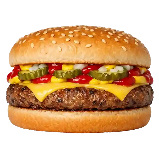 Regular Cookout Style Hamburger