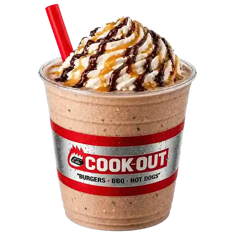 Cookout's Caramel Fudge Milkshake