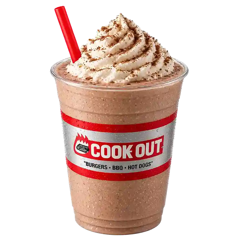 Cookout's Chocolate Malt Milkshake