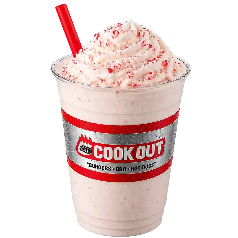 Cookout's Peppermint Milkshake